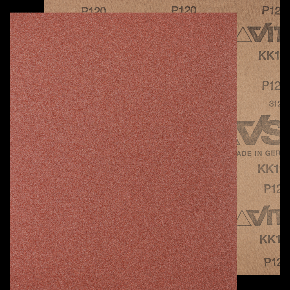 PFERD Cloth Backed Abrasive Sheet, 9&#34; x 11, Heavy Duty, 120 Grit, Aluminum oxide