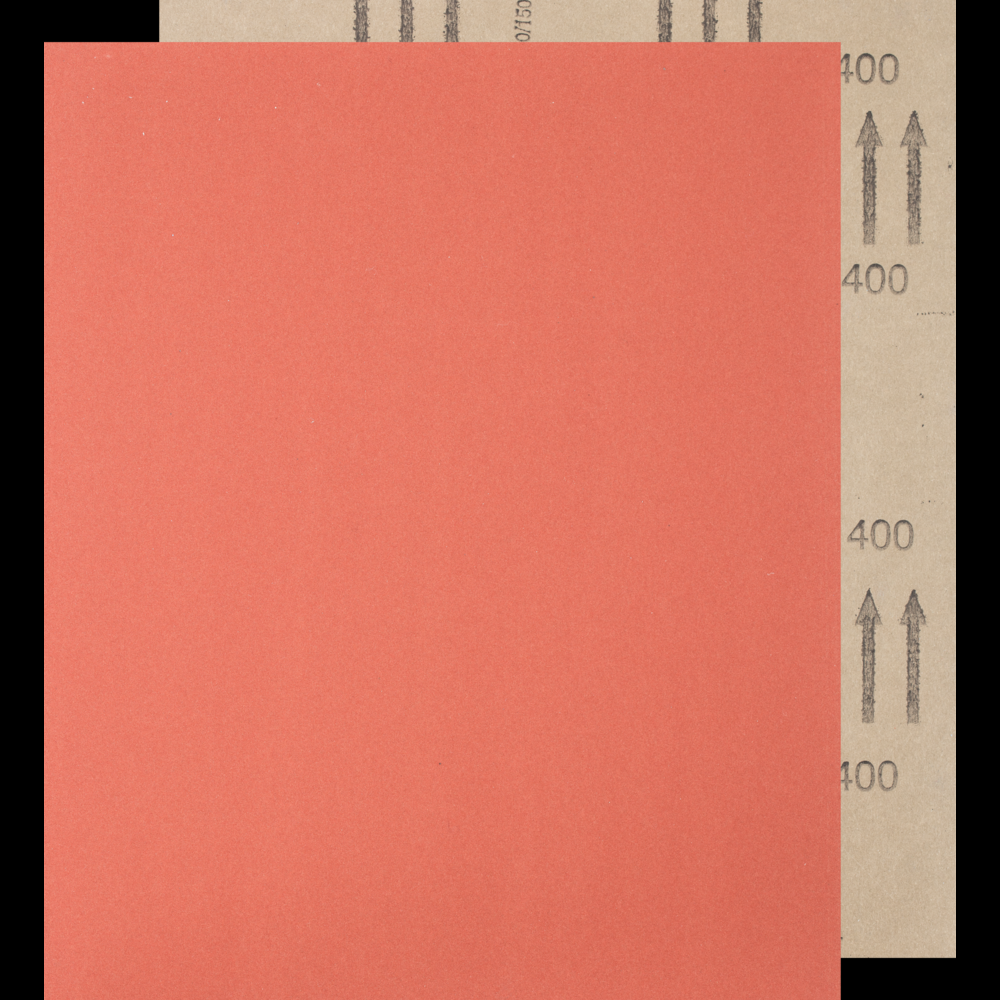 PFERD Paper Backed Abrasive Sheet, 9&#34; x 11, General Purposet, 400 Grit,Silicon carbide