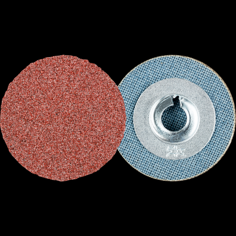 PFERD COMBIDISC® Abrasive Disc, 1&#34; Dia, Type CD, 80 Grit, Aluminum oxide