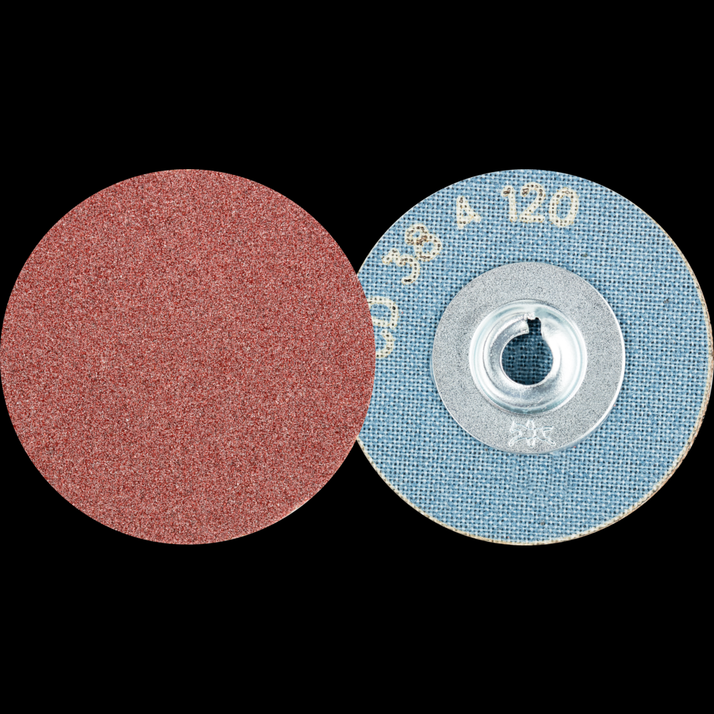 PFERD COMBIDISC® Abrasive Disc, 1-1/2&#34; Dia, Type CD, 120 Grit, Aluminum oxide