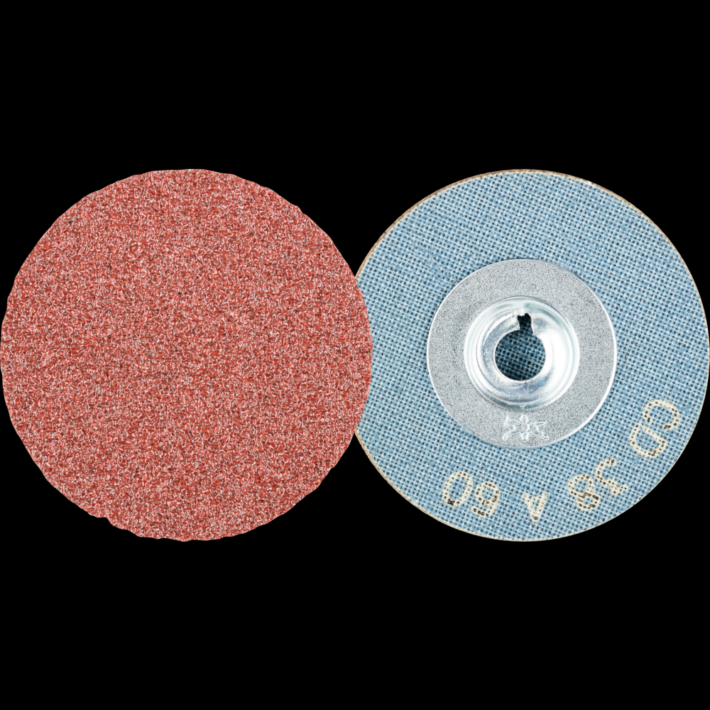 PFERD COMBIDISC® Abrasive Disc, 1-1/2&#34; Dia, Type CD, 60 Grit, Aluminum oxide