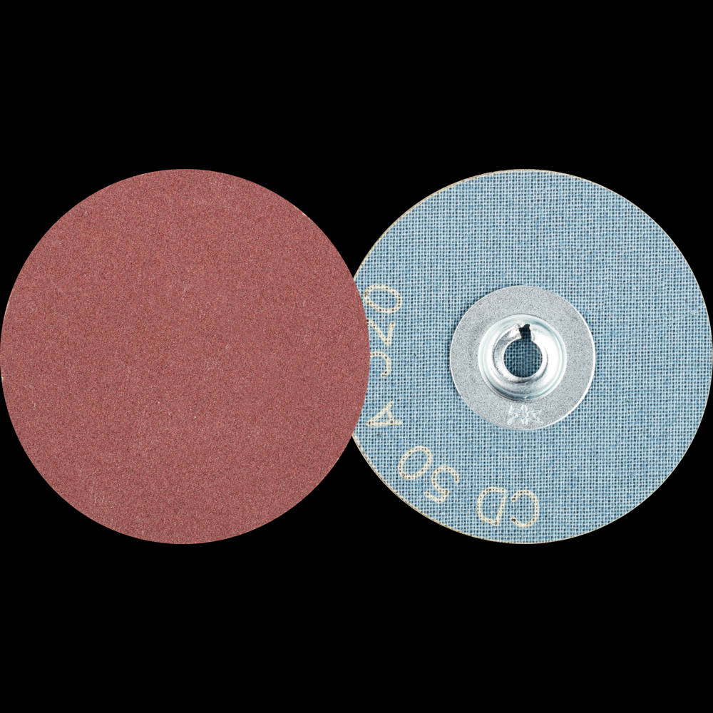 PFERD COMBIDISC® Abrasive Disc, 2&#34; Dia, Type CD, 320 Grit, Aluminum oxide