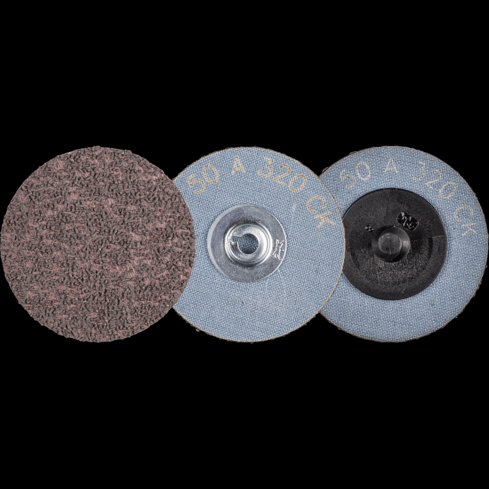 PFERD COMBIDISC® Abrasive Disc, 3&#34;Dia, Type CDR,1000 Grit,Aluminum oxide Compact Grain