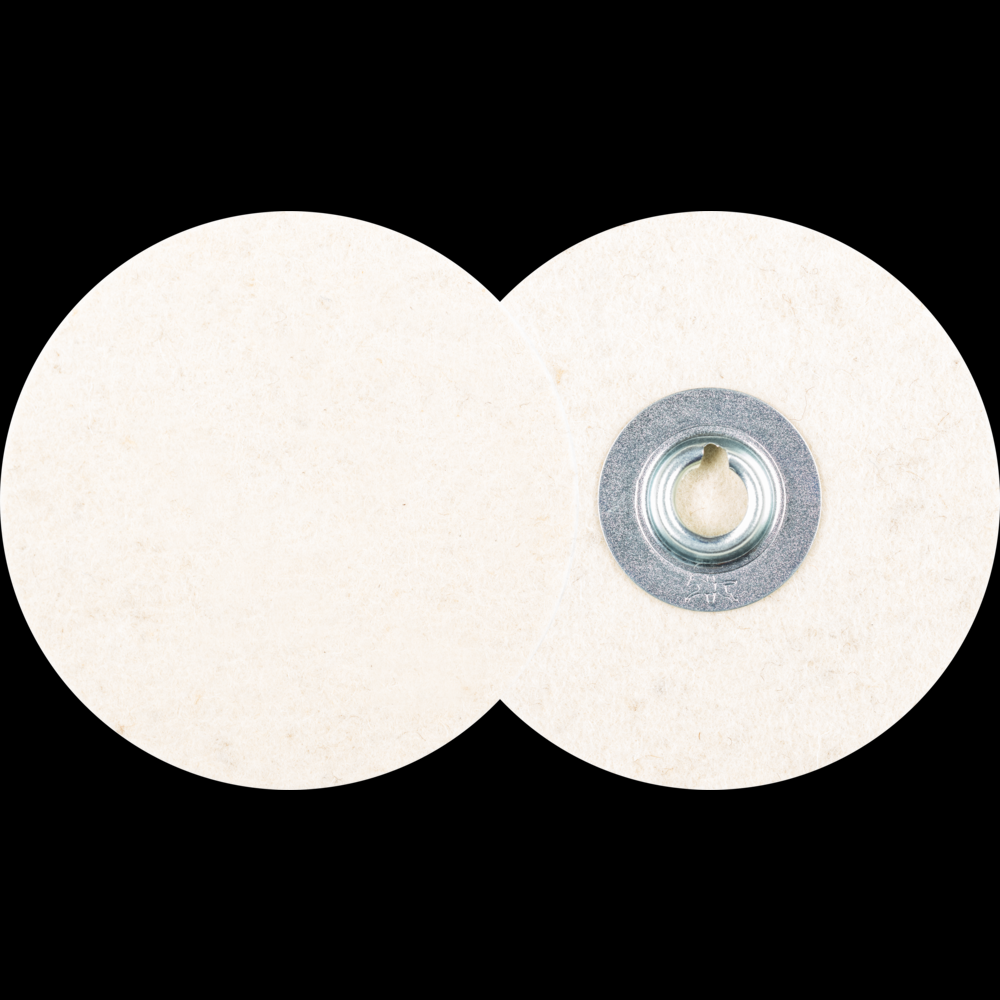 PFERD COMBIDISC® Felt Disc, 3&#34; Dia, Type CD, Polishing