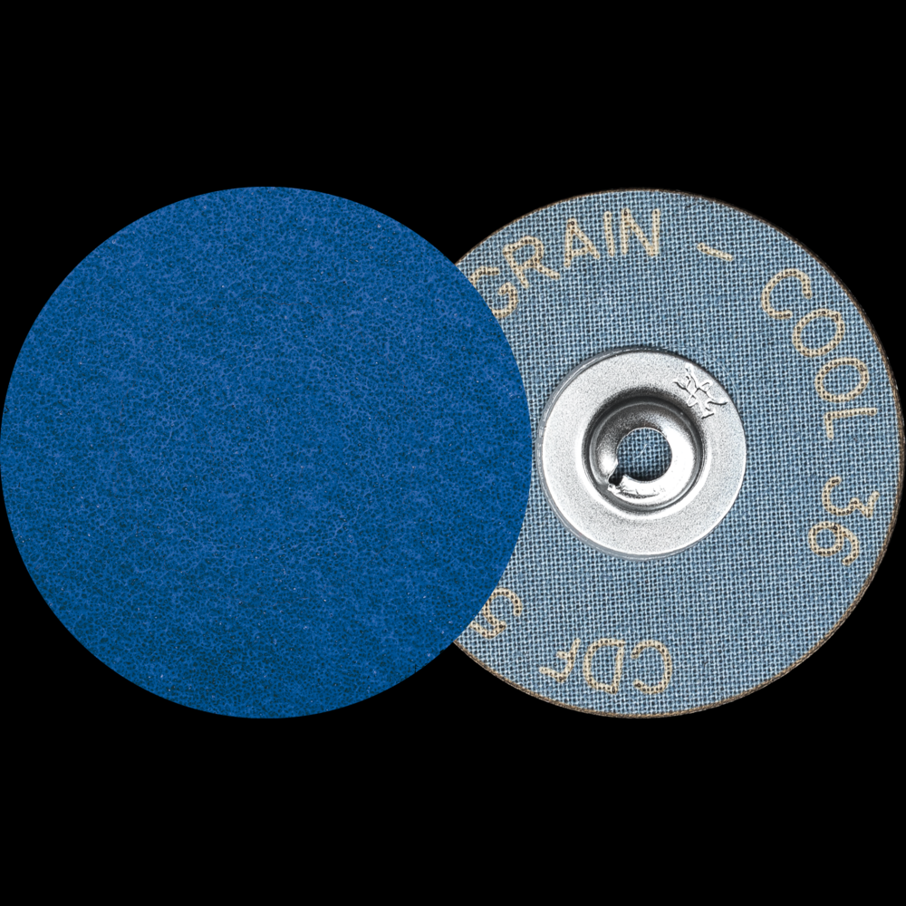 PFERD COMBIDISC® Abrasive Disc, 3&#34; Dia, Type CD, 36 Grit, VICTOGRAIN®-COOL