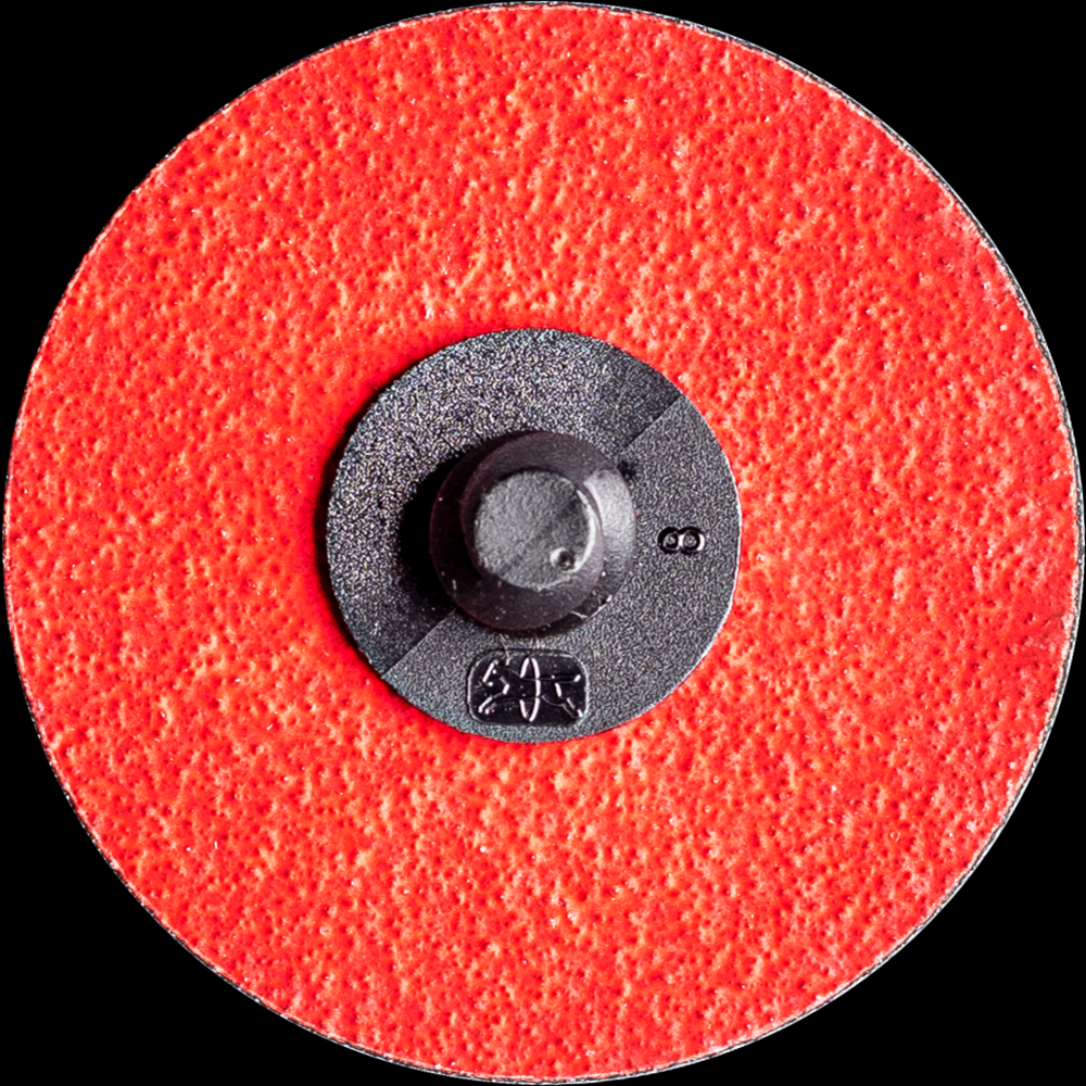 PFERD COMBIDISC® RS Abrasive Disc, 1-1/2&#34; Dia, Type CDFR, 50 Grit, Ceramic CO-COOL