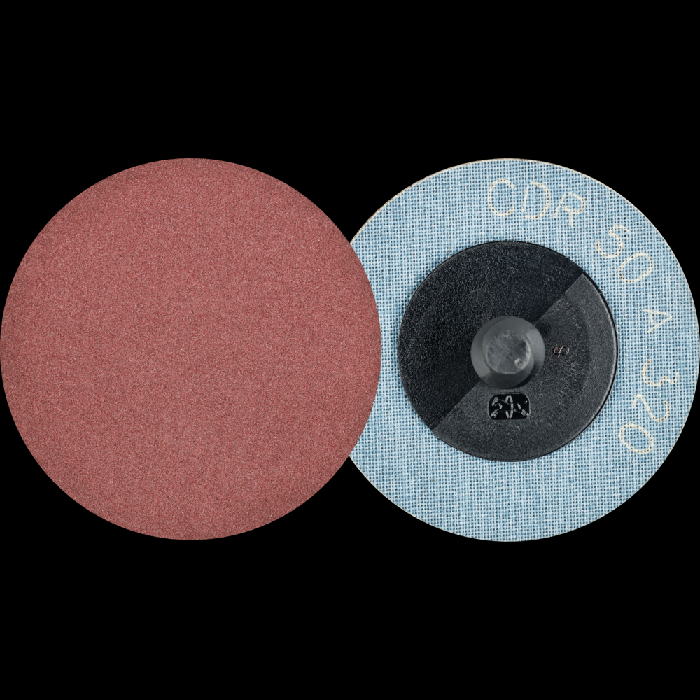 PFERD COMBIDISC® Abrasive Disc, 2&#34; Dia, Type CDR, 320 Grit, Aluminum oxide