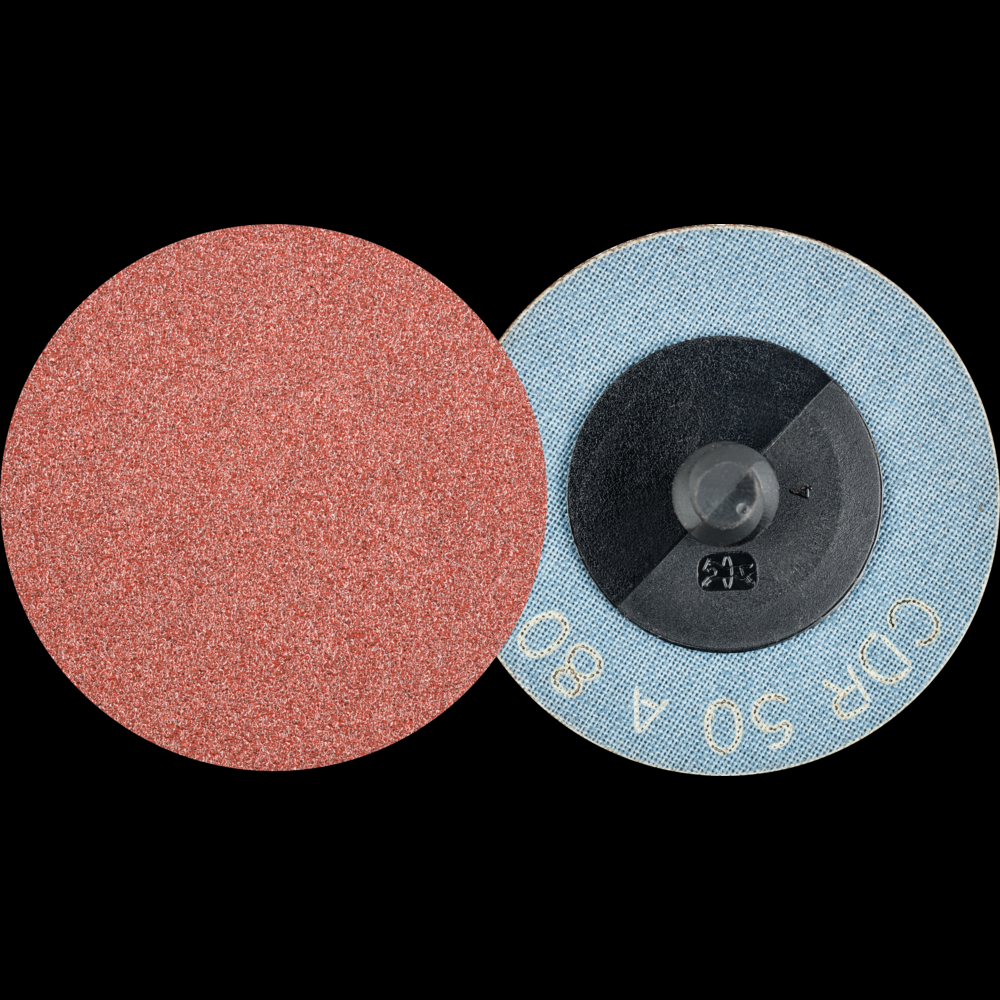 PFERD COMBIDISC® Abrasive Disc, 2&#34; Dia, Type CDR, 80 Grit, Aluminum oxide