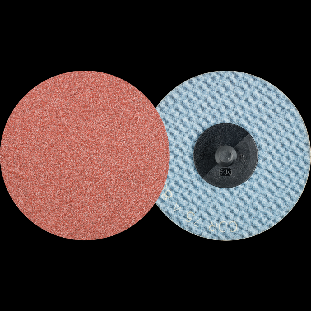 PFERD COMBIDISC® Abrasive Disc, 3&#34; Dia, Type CDR, 80 Grit, Aluminum oxide