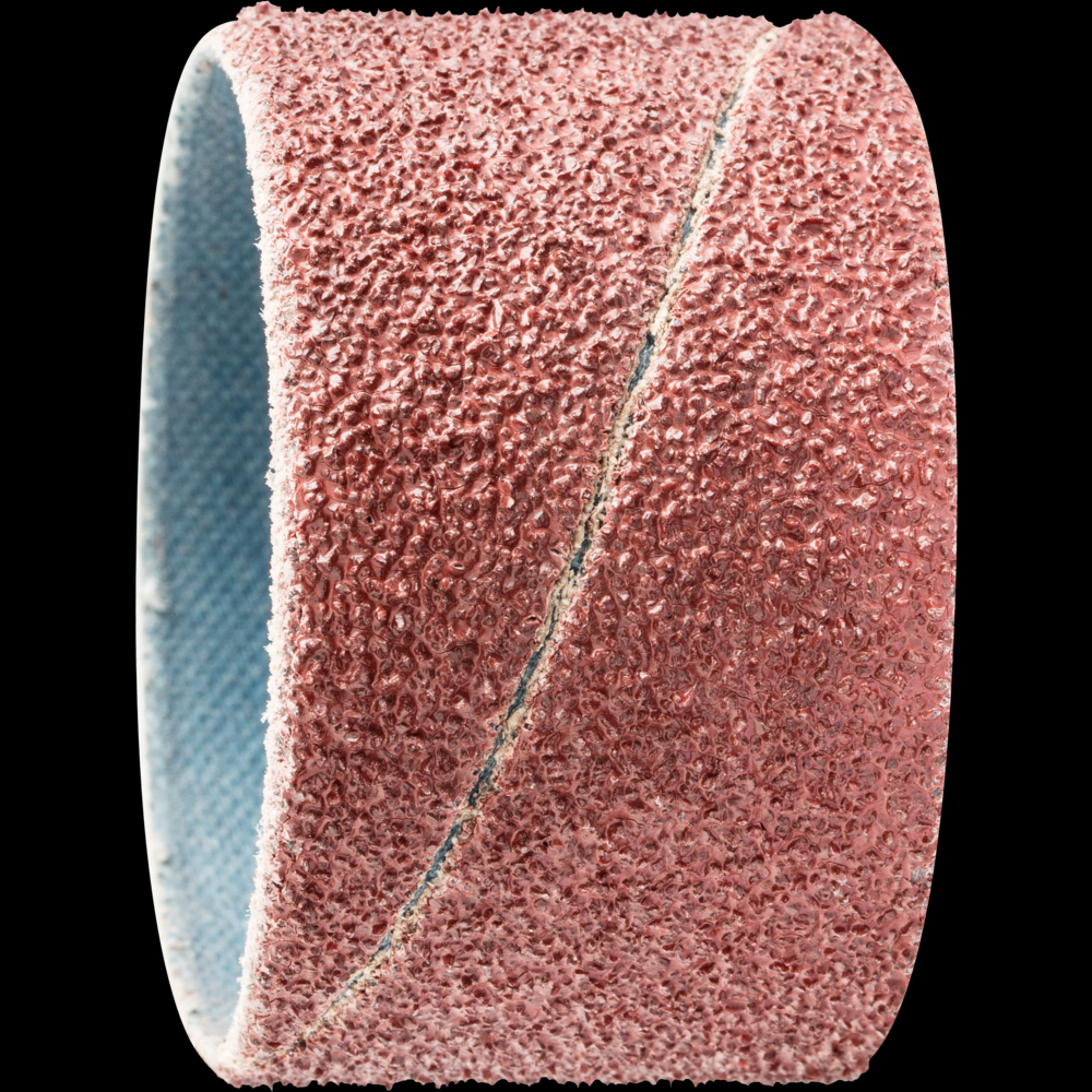PFERD Spiral Band, 1-3/4&#34; x 1-1/8, Cylindrical Shape, 40 Grit, Aluminum oxide