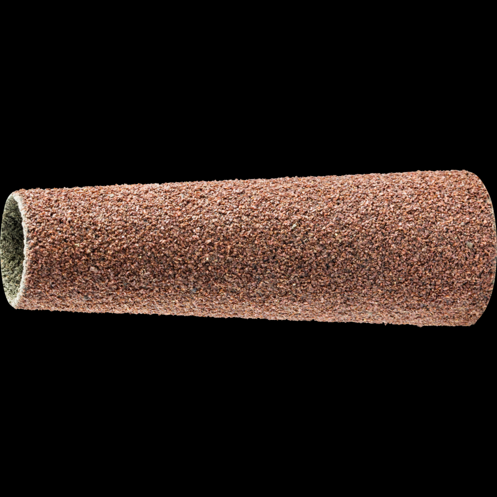 PFERD POLICAP® Seamless Abrasive Cone, 3/4&#34; x 2-1/2, 1/2&#34;Taper, 60 Grit,Aluminum oxide