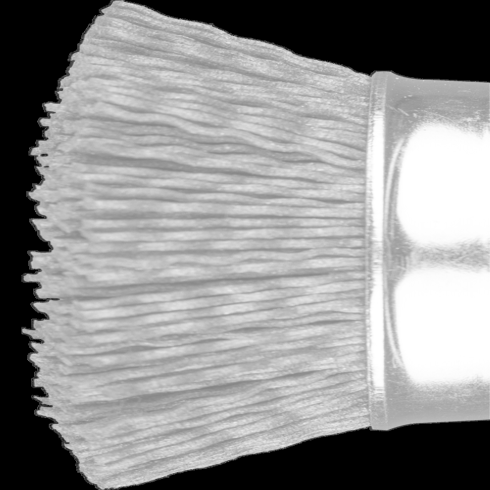 PFERD M-BRAD® Cup Brush PSF 3&#34; Dia. .040/120 Grit Silicon Carbide 1/4&#34; Shank