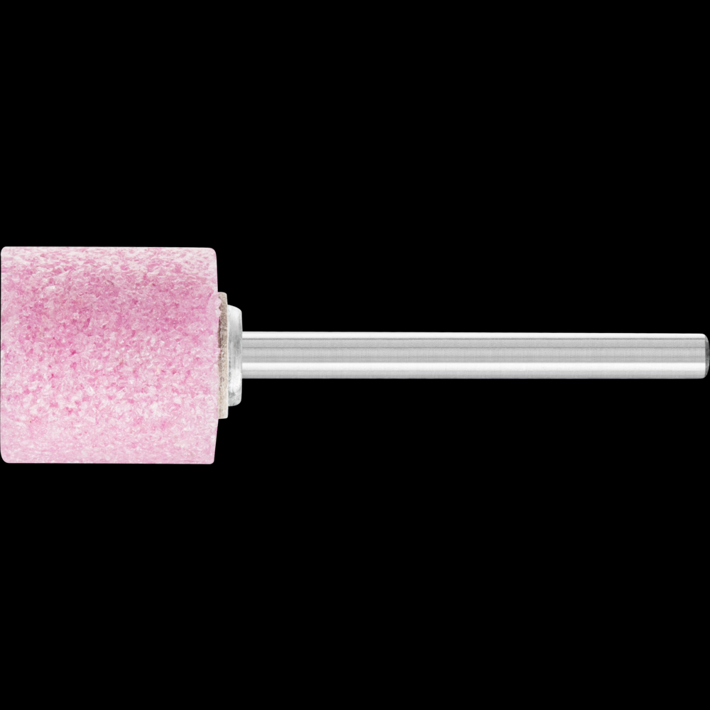 PFERD Vitrified Mounted Point, TOUGH, 1/2&#34; x 1/2, 60 Grit,W185,Ceramic Oxide,1/8&#34;Shank