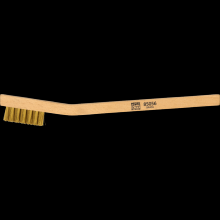 Pferd Inc. 79185056 - PFERD Welders Toothbrush 3x7 Rows .006 Brass Wire Wooden Block