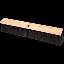 Pferd Inc. 79189260 - PFERD Broom Head - Medium Sweep 18" Black Tampico, Horsehair Case 3" Trim