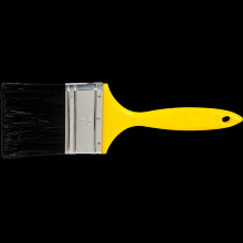 Pferd Inc. 79189743 - PFERD Wall Brush 3" Black Polyester Fill Yellow Plastic Handle