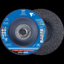 Pferd Inc. 64195120 - PFERD Grinding disc, CC-GRIND®-ROBUST, 5" x 5/8-11, SGP STEELOX VICTOGRAIN®, Ceramic