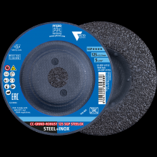 Pferd Inc. 64195126 - PFERD Grinding disc, CC-GRIND®-ROBUST, 5" x 7/8, SGP STEELOX VICTOGRAIN®, Ceramic