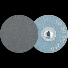 Pferd Inc. 42754524 - PFERD COMBIDISC® Abrasive Disc, 2" Dia, Type CD, 240 Grit, Silicon carbide