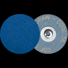 Pferd Inc. 42707536 - PFERD COMBIDISC® Abrasive Disc, 3" Dia, Type CD, 36 Grit, VICTOGRAIN®-COOL