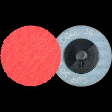 Pferd Inc. 42776503 - PFERD COMBIDISC® Abrasive Disc, 2" Dia, Type CDR, 36 Grit, Ceramic oxide CO-COOL