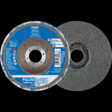 Pferd Inc. 44690733 - PFERD POLINOX® Unitized Disc, 5" x 1/2 x 7/8, T27, Fine, Soft, 2SF,Silicon carbide