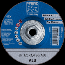 Pferd Inc. 69901280 - PFERD Cut-Off Wheel, 5" x 3/32 x 5/8-11, SG ALU, T27, Aluminum oxide