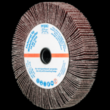 Pferd Inc. 47802558 - PFERD Angle Grinder Flap Wheel, 4-1/2" x 3/4 x 5/8-11, 40 Grit, Aluminum oxide