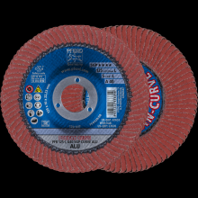 Pferd Inc. 67689066 - PFERD Flap Disc, 5" x 7/8, CO SGP CURVE STEELOX, 60 Grit, Large Radius, Ceramic oxide