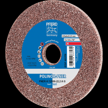 Pferd Inc. 44691053 - PFERD POLINOX® Unitized Wheel, 5" x 1/4 x 7/8, Coarse, Hard, 8AC, Aluminum oxide