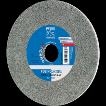 Pferd Inc. 44691633 - PFERD POLINOX® Unitized Wheel, 6" x 1/4 x 1, Fine, Hard, 6AM, Aluminum oxide