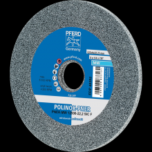 Pferd Inc. 44691452 - PFERD POLINOX® Unitized Wheel, 5" x 1/4 x 7/8, Fine, Soft, 3SF, Silicon carbide