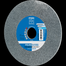 Pferd Inc. 44691628 - PFERD POLINOX® Unitized Wheel, 6" x 1/8 x 1, Fine, Medium-Soft, 3SF, Silicon carbide