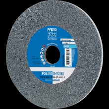 Pferd Inc. 44691632 - PFERD POLINOX® Unitized Wheel, 6" x 1/4 x 1, Fine, Soft, 3SF, Silicon carbide