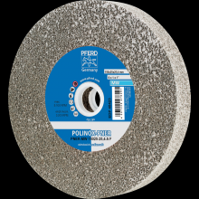 Pferd Inc. 44691462 - PFERD POLINOX® Unitized Wheel, 6" x 1 x 1, Fine, Soft, 3AF, Aluminum oxide