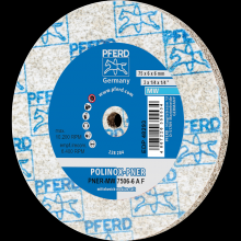 Pferd Inc. 44691422 - PFERD POLINOX® Unitized Wheel, 3" x 1/4 x 1/4, Fine, Soft, 3AF, Aluminum oxide