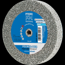 Pferd Inc. 44691442 - PFERD POLINOX® Unitized Wheel, 3" x 1/2 x 1/4, Fine, Soft, 3AF, Aluminum oxide