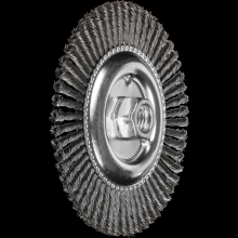 Pferd Inc. 79152488 - PFERD Stringer Bead Wheel Brush 6" Dia .020 Carbon Steel 5/8-11" Thread .023