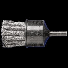 Pferd Inc. 47701725 - PFERD Knot Wire End Brush PSF 1" Dia. .014 Stainless Steel 1/4" Shank 10 Pack