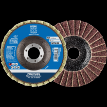 Pferd Inc. 44694112 - PFERD POLIVLIES® Non-Woven Flap Disc, 5" x 7/8, 180 Grit, Medium, Aluminum oxide