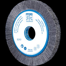 Pferd Inc. 79184173 - PFERD M-BRAD® Composite Wheel Brush 10" Dia. .040/80 Grit Ceramic Oxide 2" Arbor