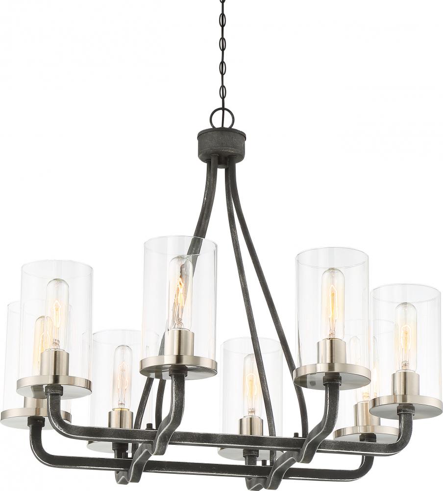 SHERWOOD 8 LIGHT CHANDELIER