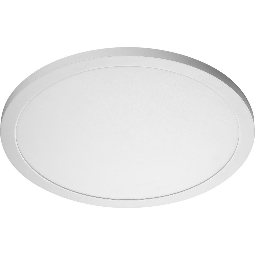 30W/LED/19&#34; RND/FLUSH/4K/WH