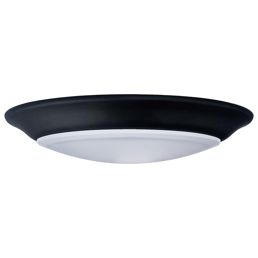 7&#34; LED DISK LIGHT BLACK FINISH