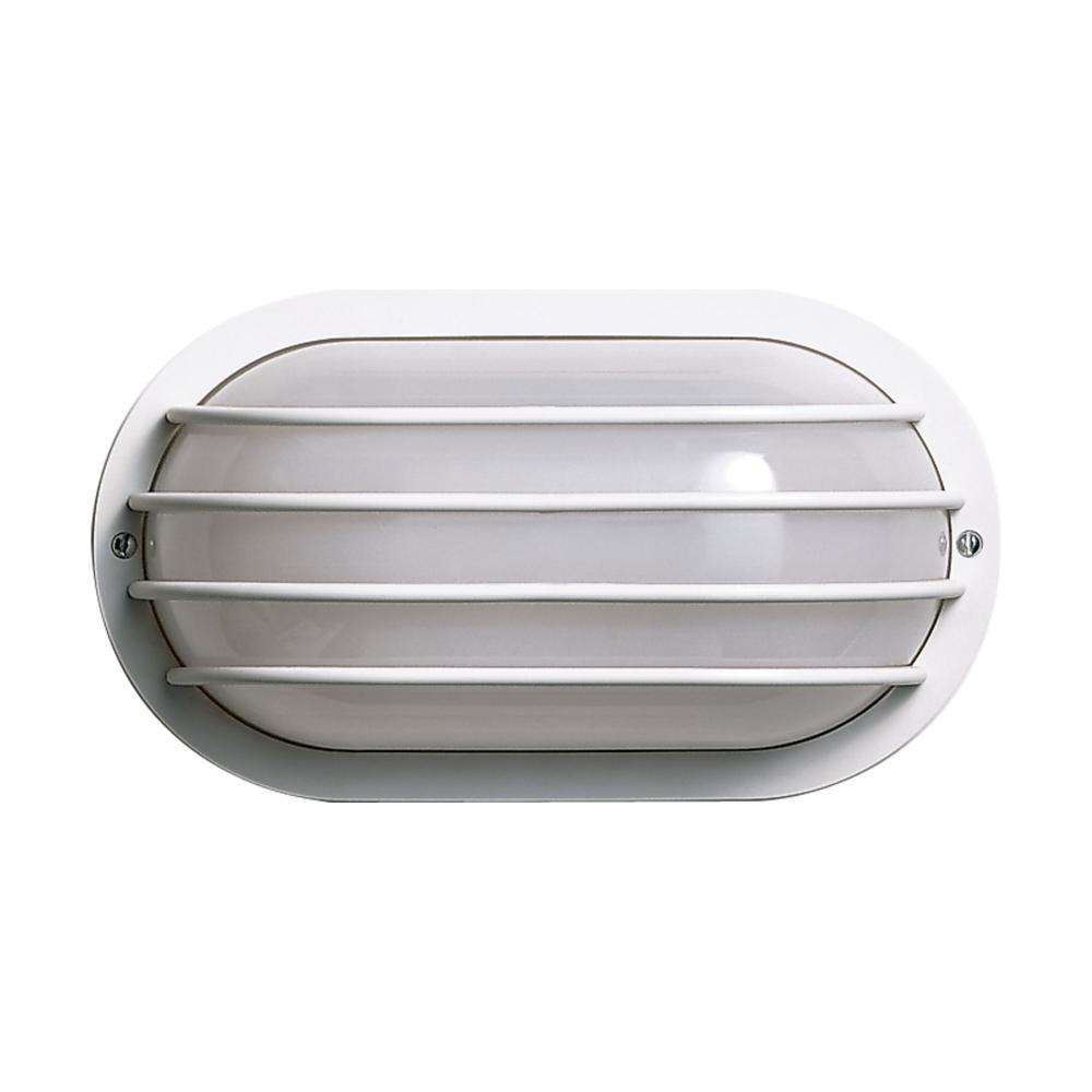 1 LIGHT POLY OVAL CAGE WALL