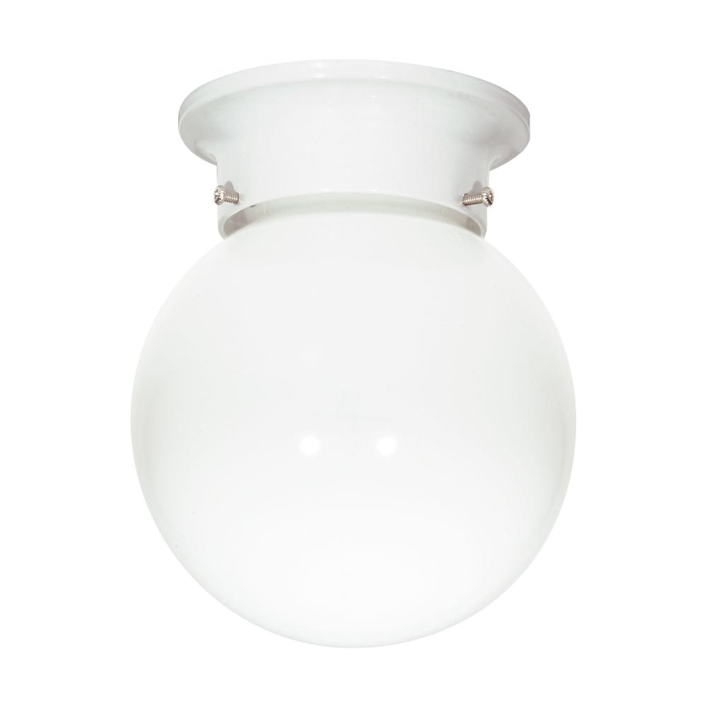 1 LIGHT 6&#34; BALL FIXTURE