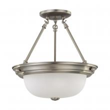 Nuvo 60/3245 - 2 LIGHT 13" SEMI-FLUSH