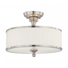 Nuvo 60/4737 - CANDICE 3 LIGHT SEMI-FLUSH