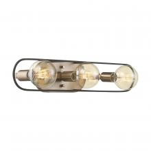 Nuvo 60/6653 - CHASSIS 3 LIGHT VANITY