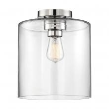 Nuvo 60/6778 - CHANTECLEER 1 LIGHT SEMI FLUSH